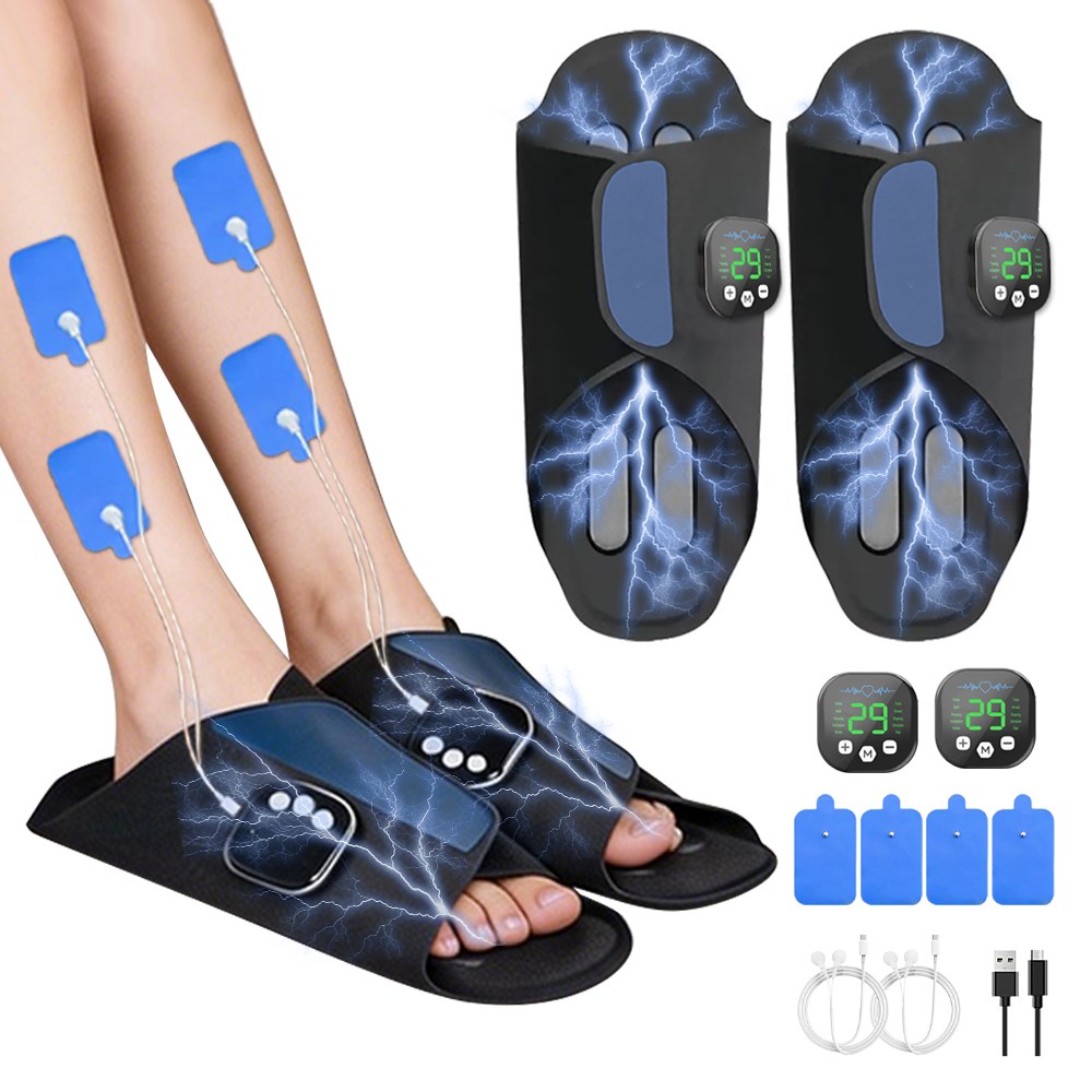 SAGONG 저주파 발마사지기 ems 무선 슬리퍼형 충전식 발바닥 마사지기 34,990원