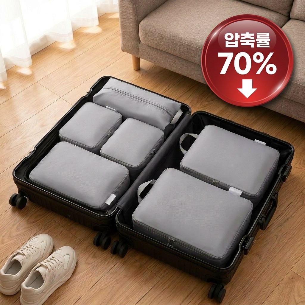 에벤 여행용 압축 파우치 캐리어압축팩 6종 13,900원