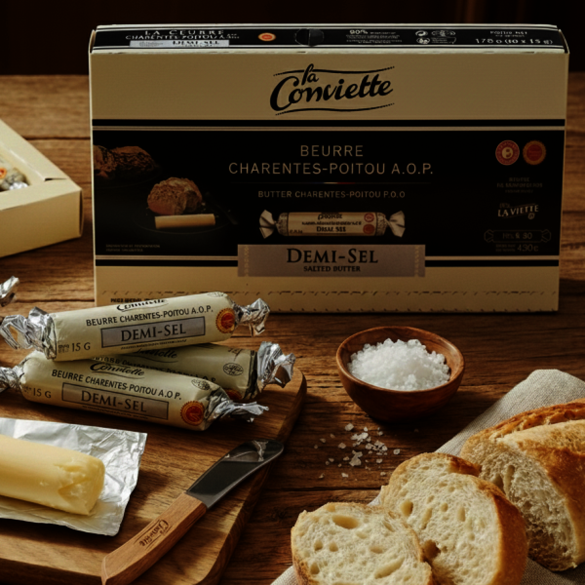 라꽁비에뜨 천연 버터 가염 AOP 프랑스 고급 베이킹 55,100원