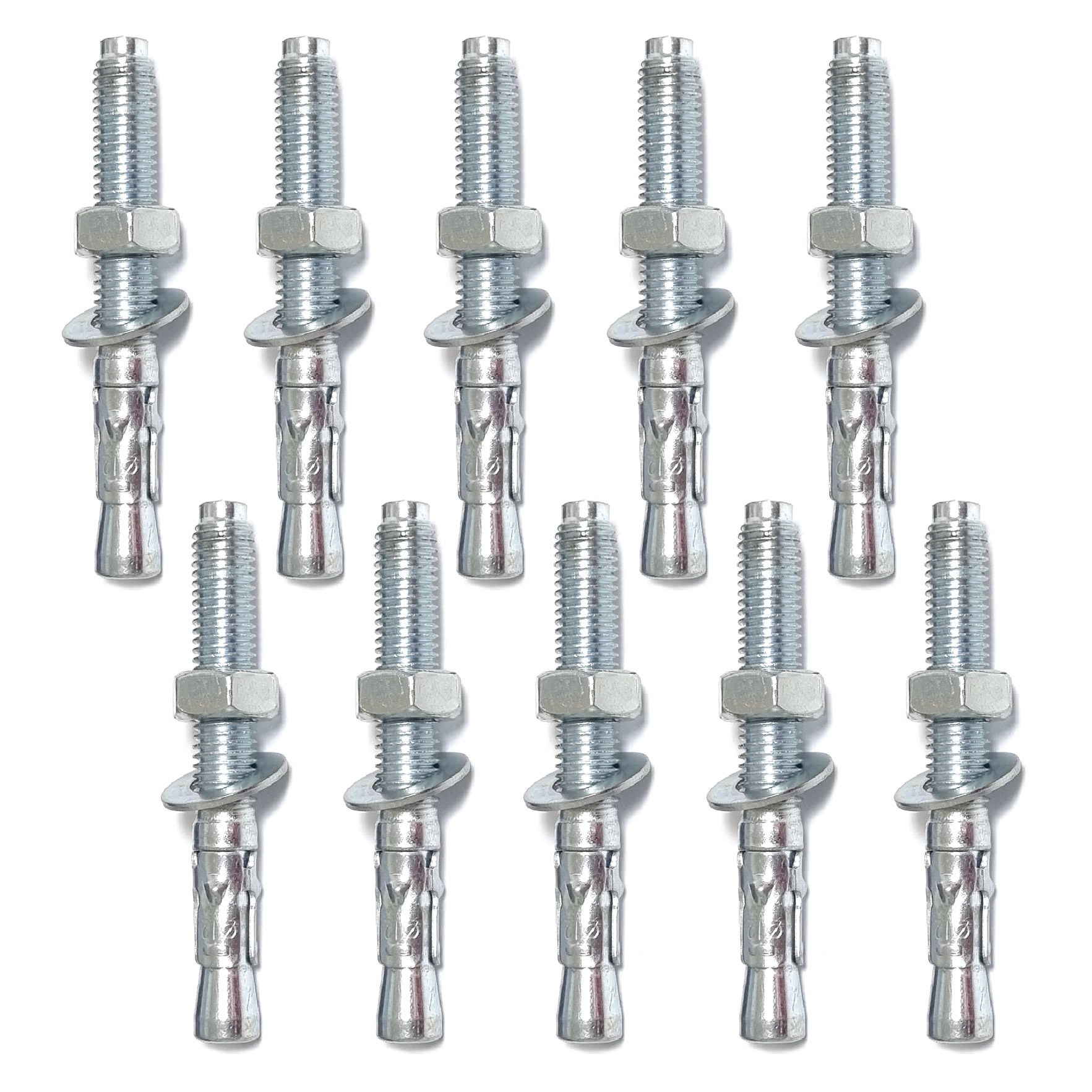 웨지앙카 M12 콘크리트 앙카 강력형 완전도금, 5개 5,000원