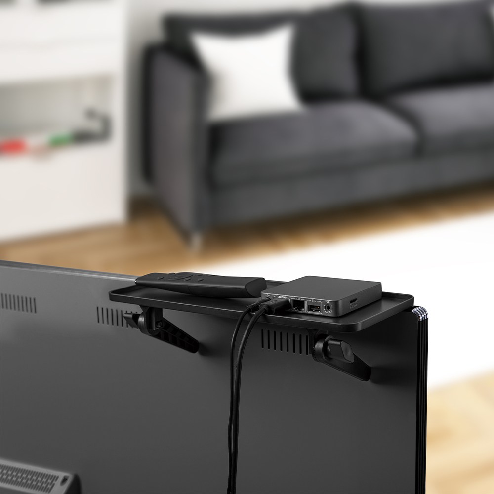 달자브라켓 셋톱박스 숨기기 사운드바 거치대 벽걸이TV 티비선정리 무타공 셋탑박스 기가지니 브라켓 8,550원