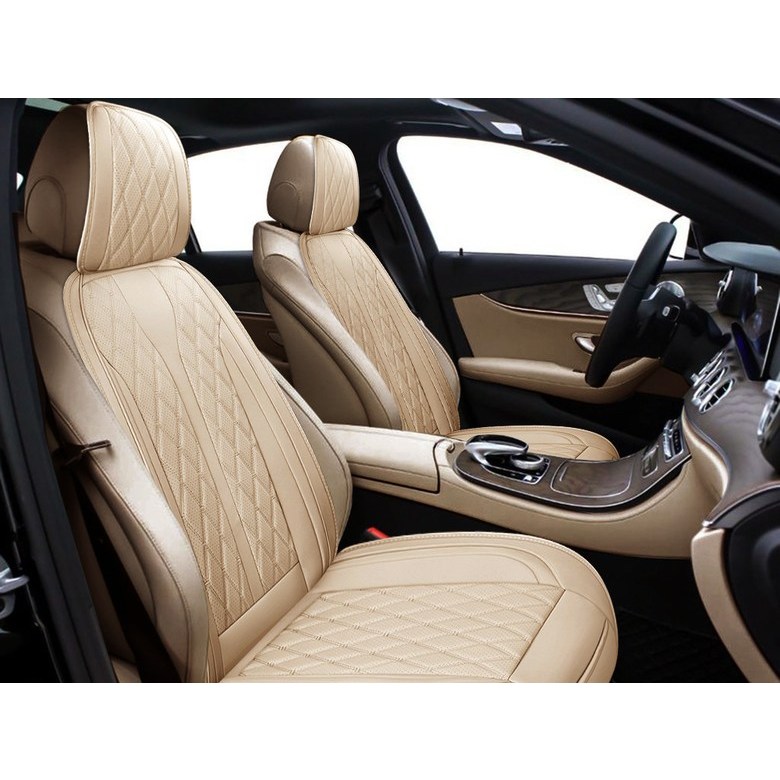 yf소나타시트 뉴라이즈 센슈어스 dn8 n라인 인조가죽 자동차시트커버 카시트교체 기성품 2p 3P 전차종가능 풀세트, a-프리미엄새들브라운 운전석조수석세트, 1세트 87,900원
