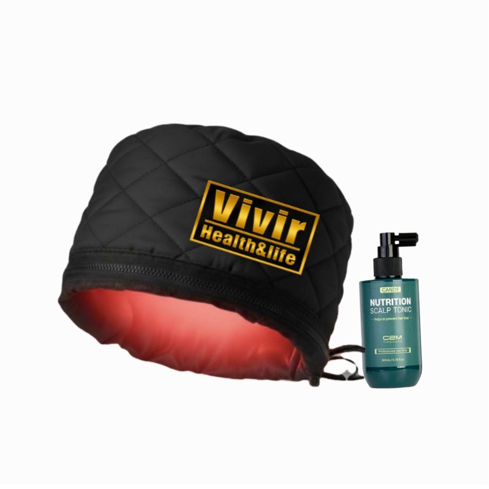 비비르뷰티 두피케어 LED 헤어캡 홈케어 스칼프토닉 세트 35,000원