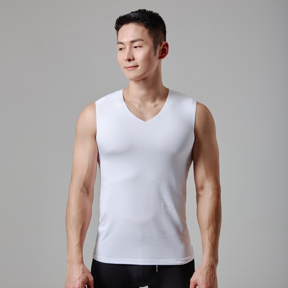 남성 심리스 기모 반팔런닝/머슬런닝 남자이너티 3종세트 25,500원