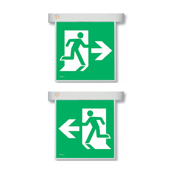 고효율기자재인증 KFI 천장형 피난구 유도등 대형(양면) - 한방향 290,000원