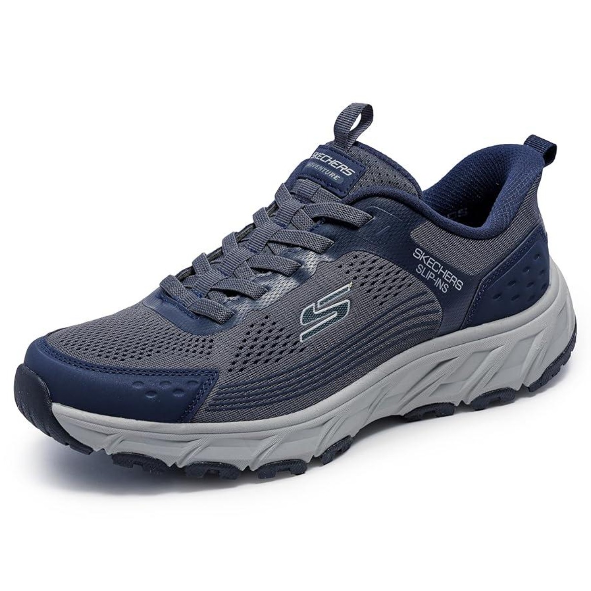 스케쳐스 남성용 힐크레스트 2.0 핸즈프리 슬립인 스니커즈, 네이비, 7 Wide 185871 184,400원