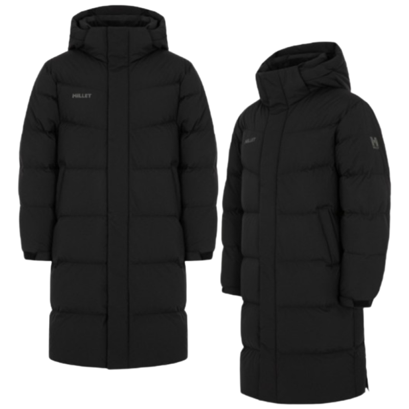 밀레 남성 시즌오프 라스트세일 겨울 롱패딩 강력추천 한파대비 가성비 가볍고 깔끔한 디자인 일상 매일입고 다닐수 있는 롱다운 169,000원