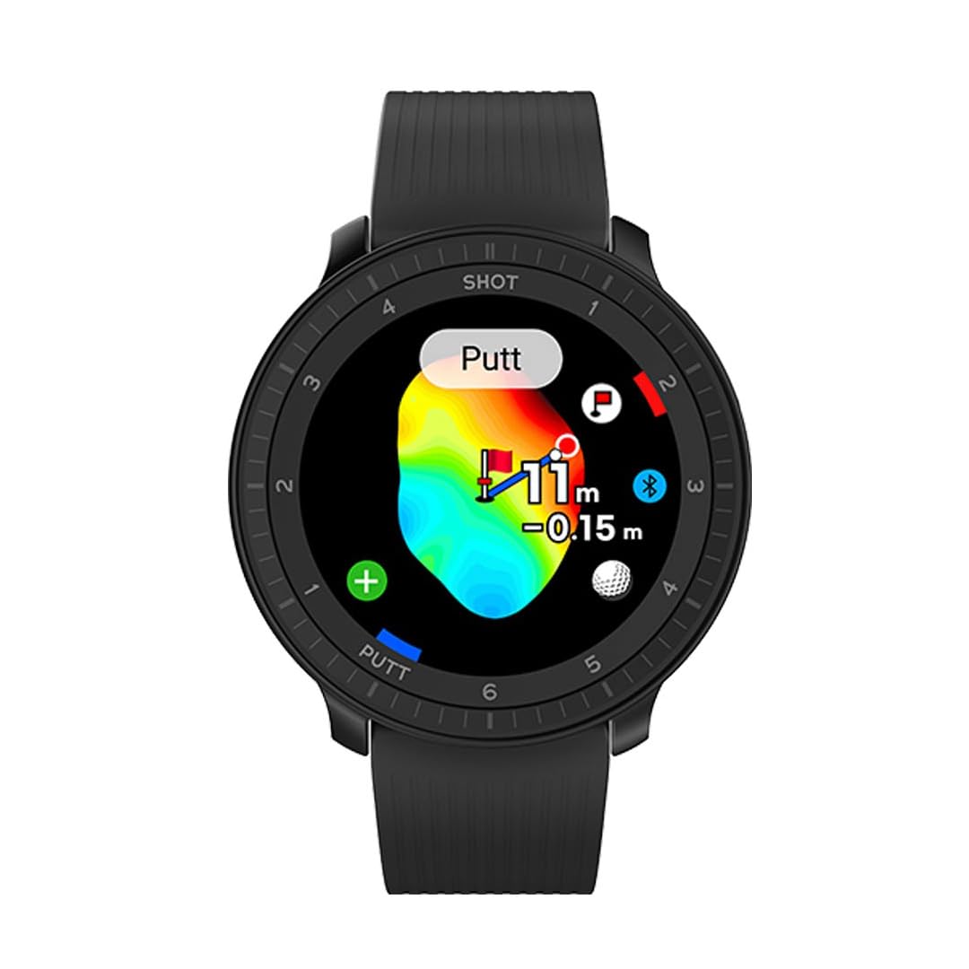 T-Ultra T [보이스 캐디] 울트라 시계형 골프 내비 블랙화이트 플래시백 기능 454,100원