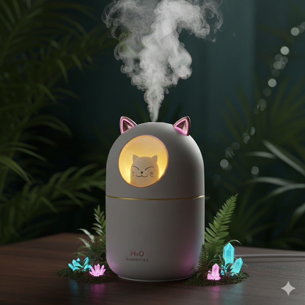 박스루트 냥냥 미니 가습기 필터5개 포함, 1개, PINK 14,500원