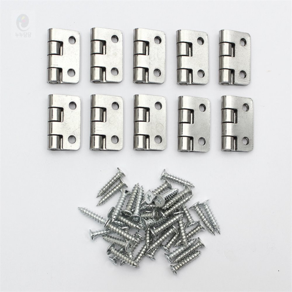 영달철물 ST-PRO 소형 304 스텐 경첩 10세트37x35mm 튼튼한 20,900원