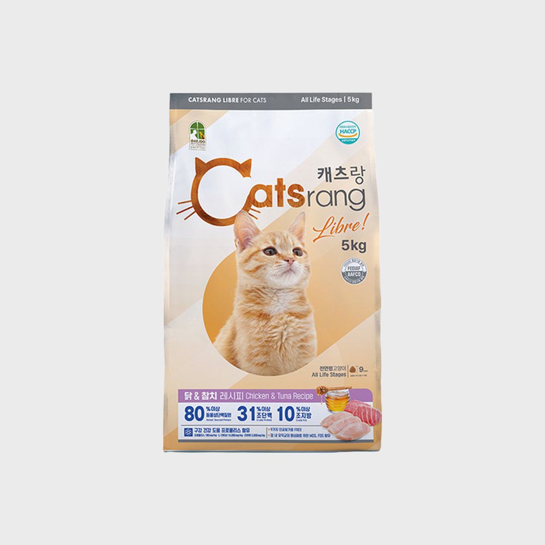 캐츠랑 5kg 캣츠랑 전연령 사료 고양이사료 1개 2개 4개 13,500원