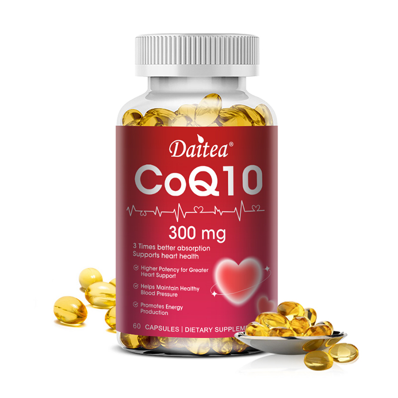 코엔자임Q10 보충제 300mg - 항산화제, 심장과 에너지 생성 지원, 면역체계 기능 증진, 피로와 스트레스 해소 39,240원