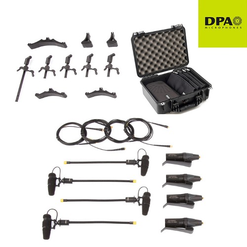 DPA DPA마이크 클래식 악기용 마이크 저감도 KIT-4099-DC-4R 세트 녹음용 [국내 DPA 공식파트너 정품] 당일출고 4,743,000원