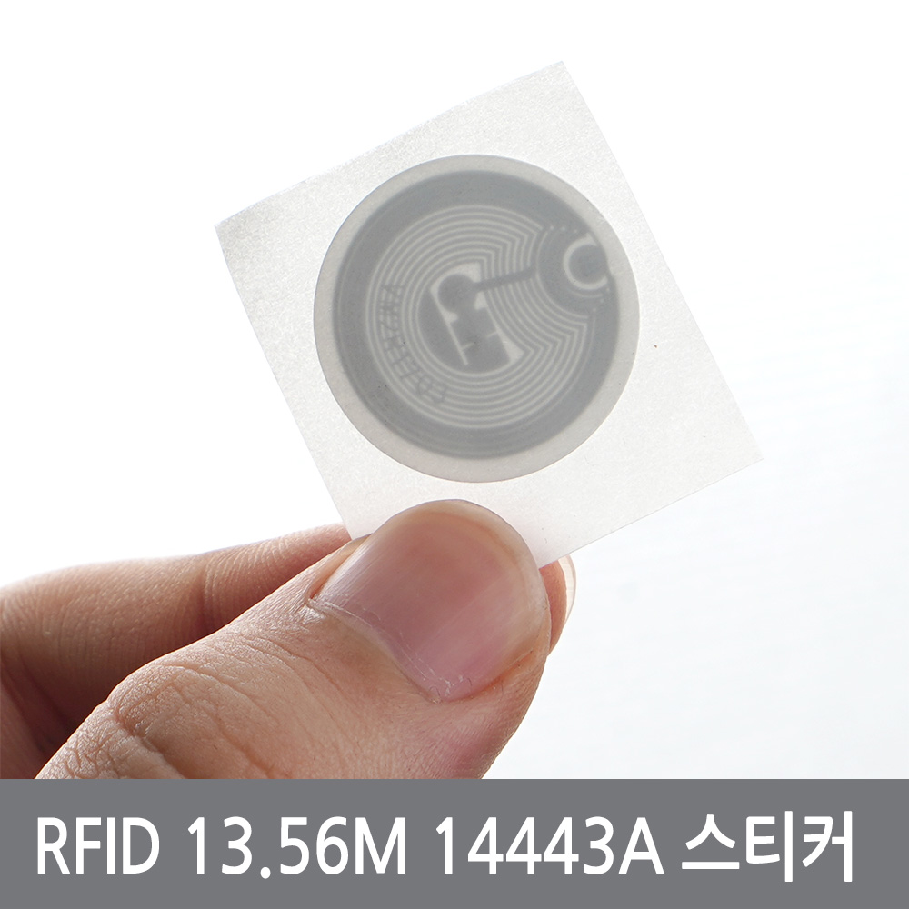 싸이피아 WT1 RFID 스티커 13.56Mhz ISO14443A 카드 라벨 태그, RFID스티커13.56Mhz, 1개 590원