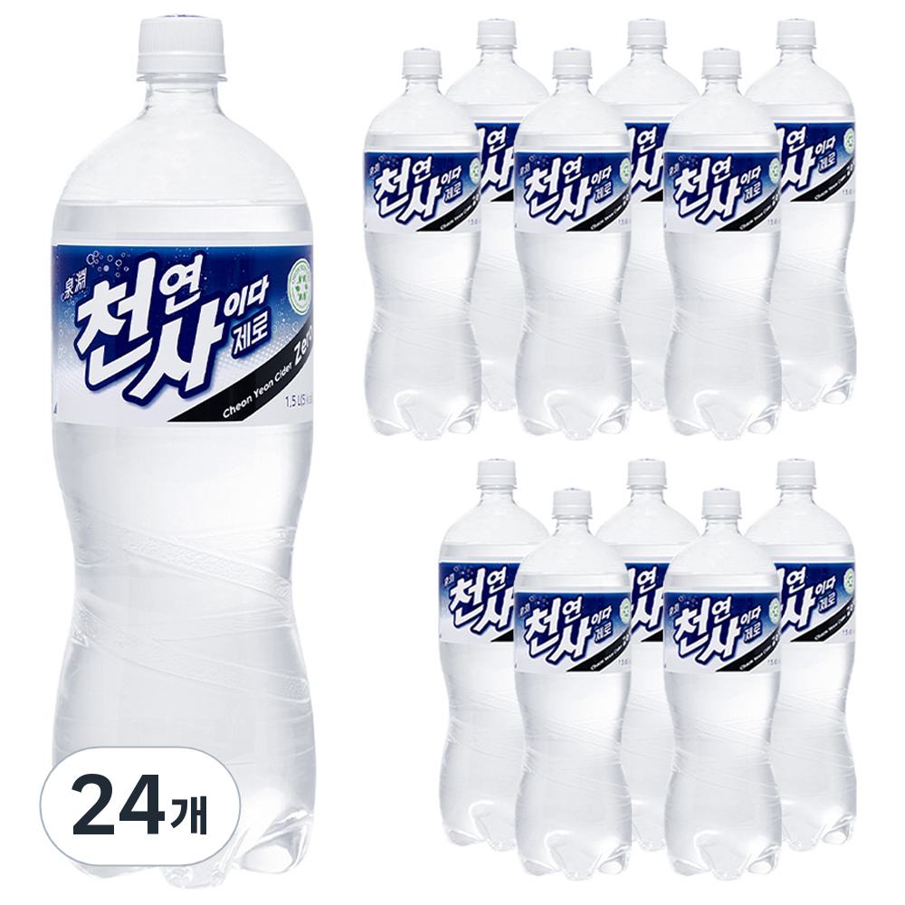 천연사이다 제로, 1.5L, 24개 32,930원
