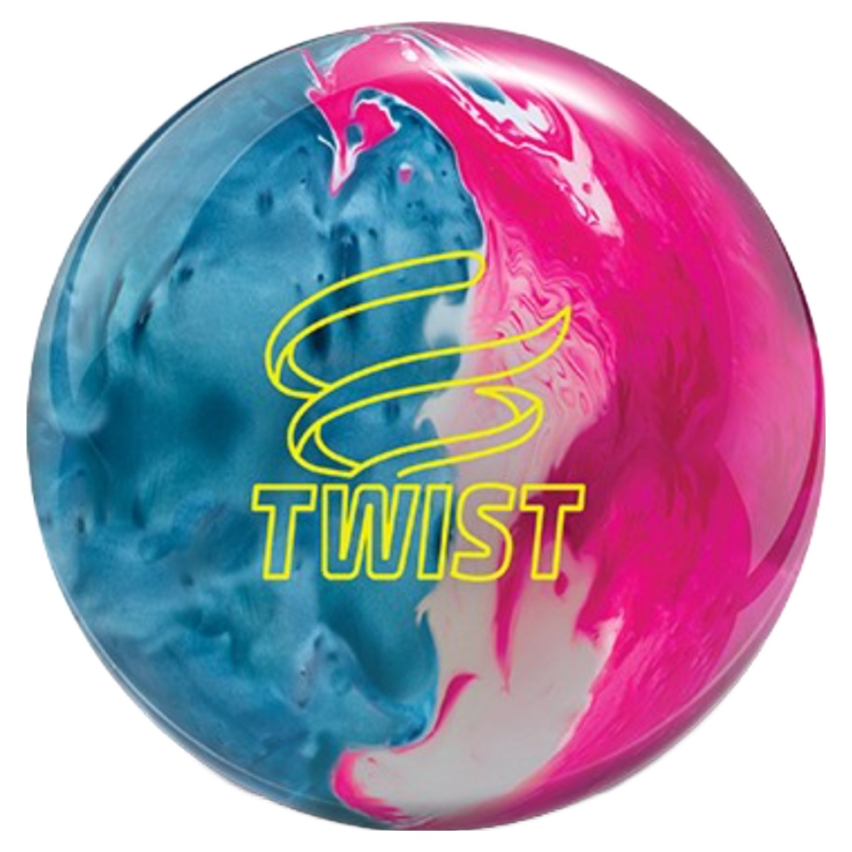 브런스윅 트위스트 볼링공 (스카이블루/핑크스노우) Twist 소프트볼 훅볼, 1개 179,000원