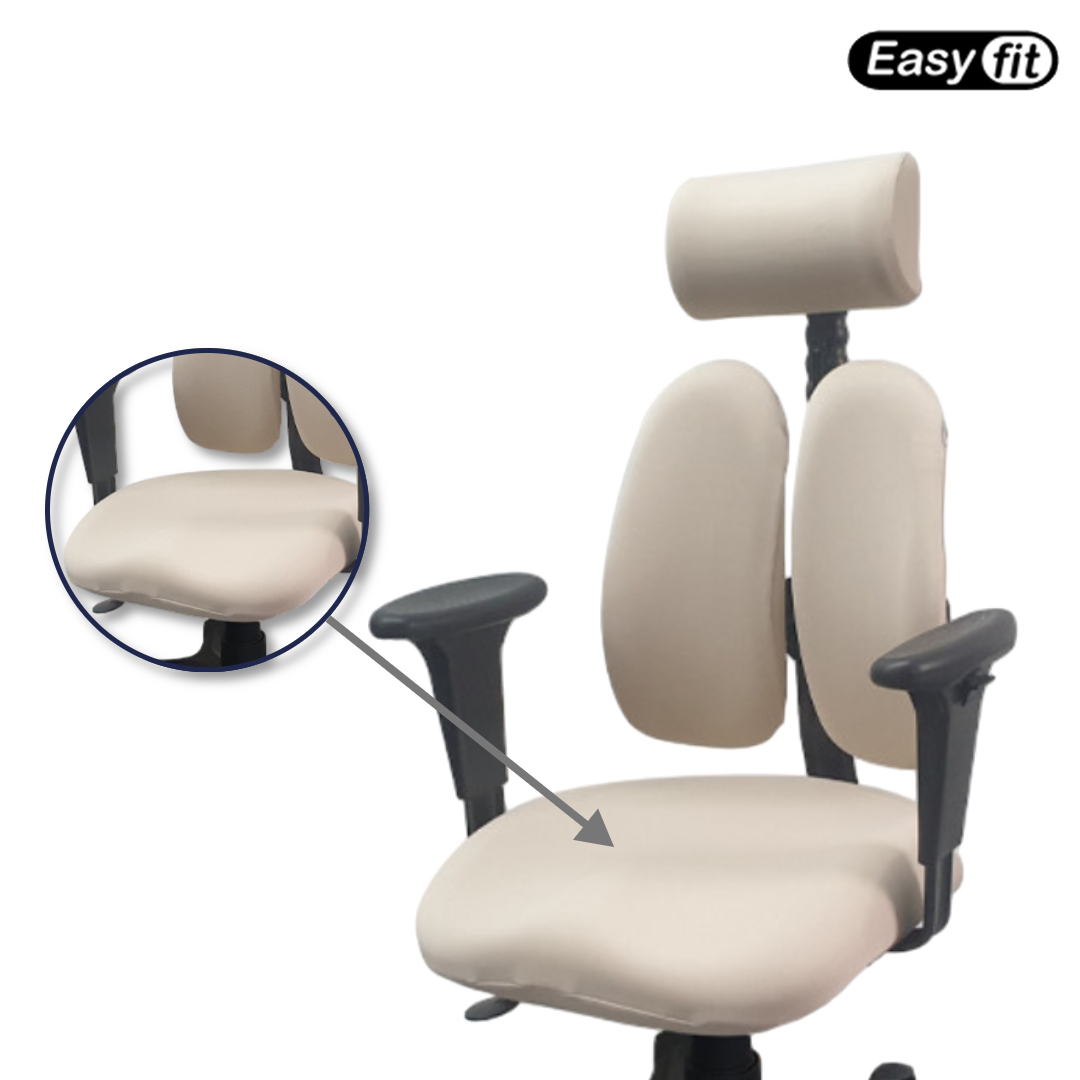 [호환] 듀오백 의자 커버 사무실 책상 의자 리폼 천갈이 덮개 분리형 14,400원