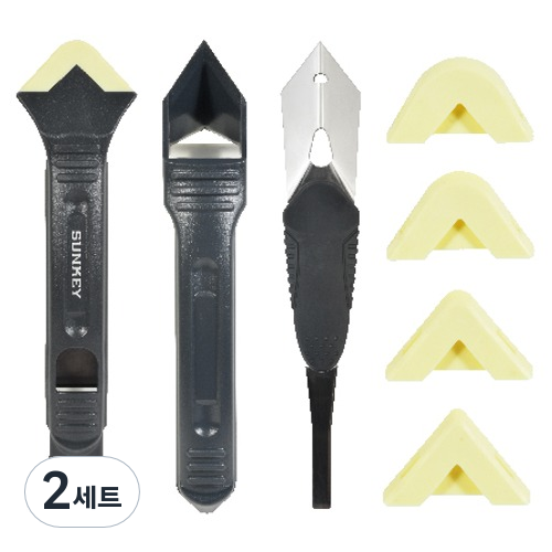 썬키 실리콘 스크래퍼 3종 + 교환패드 5종 세트 SSS-04S 31,350원