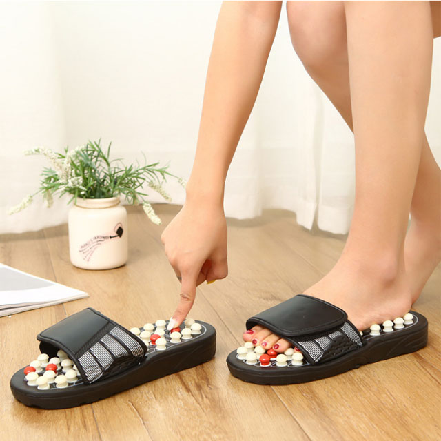 스토리빙 여성용 트위스트 쿠션 지압 슬리퍼 7,900원