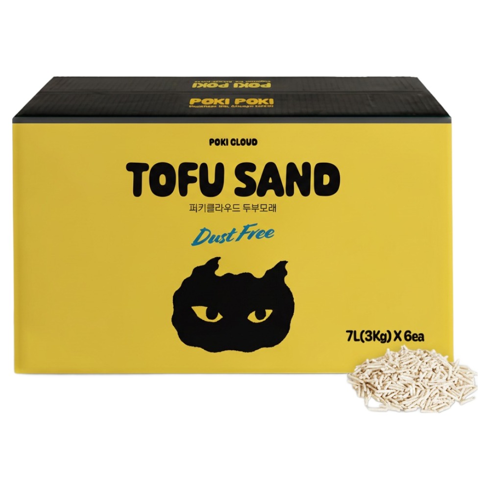 퍼키퍼키 가는입자 고양이 두부모래 30,900원