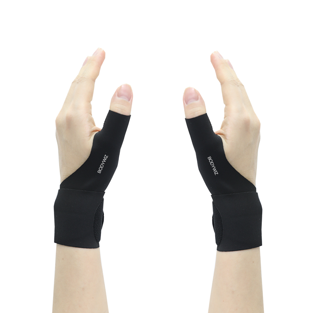 바디위즈 여성용 얇은 경량 엄지손가락 손목보호대 좌우세트, 1세트 10,900원