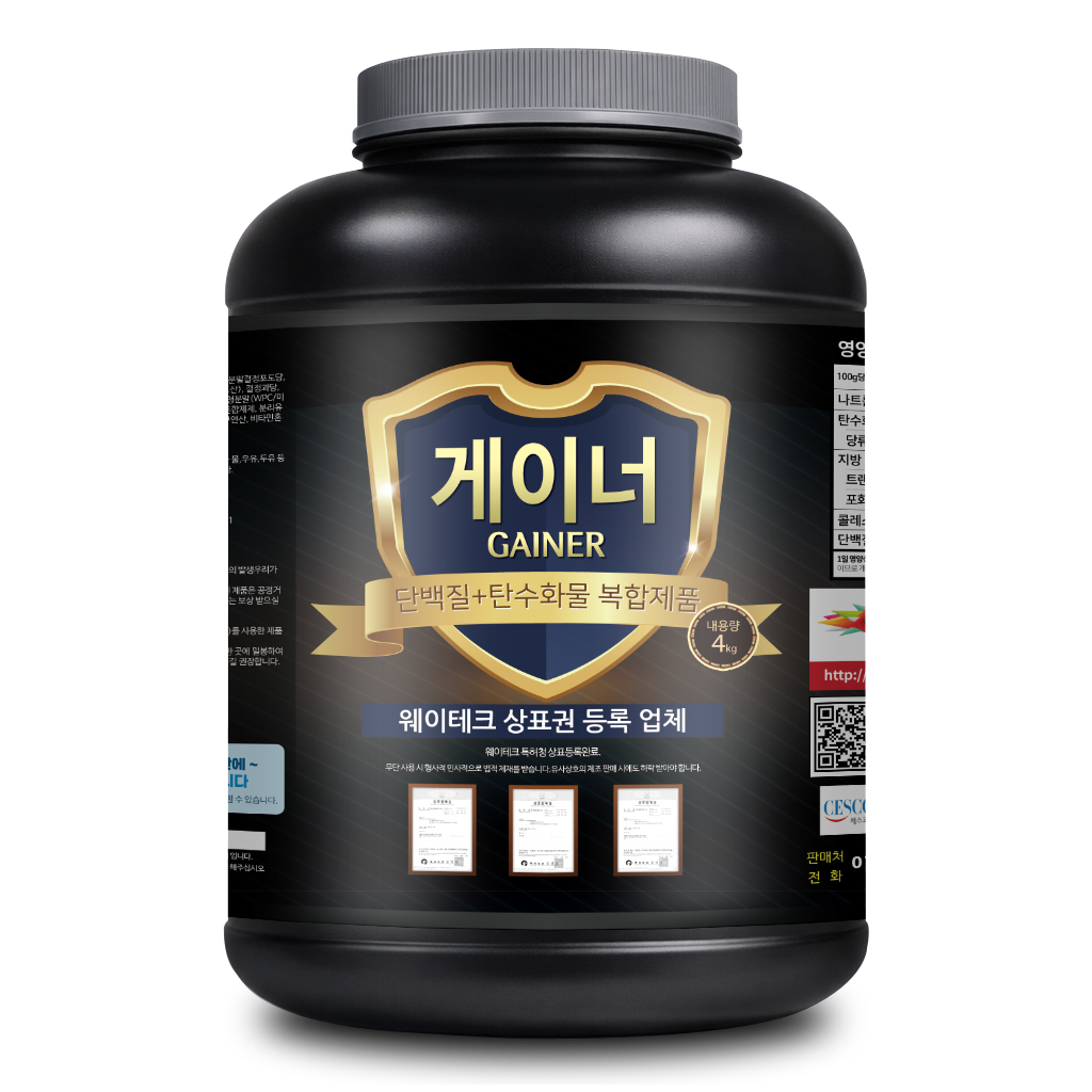 웨이테크 게이너 단백질 보충제 복합형 벌크업 헬스보충제, 4kg, 1개 44,800원