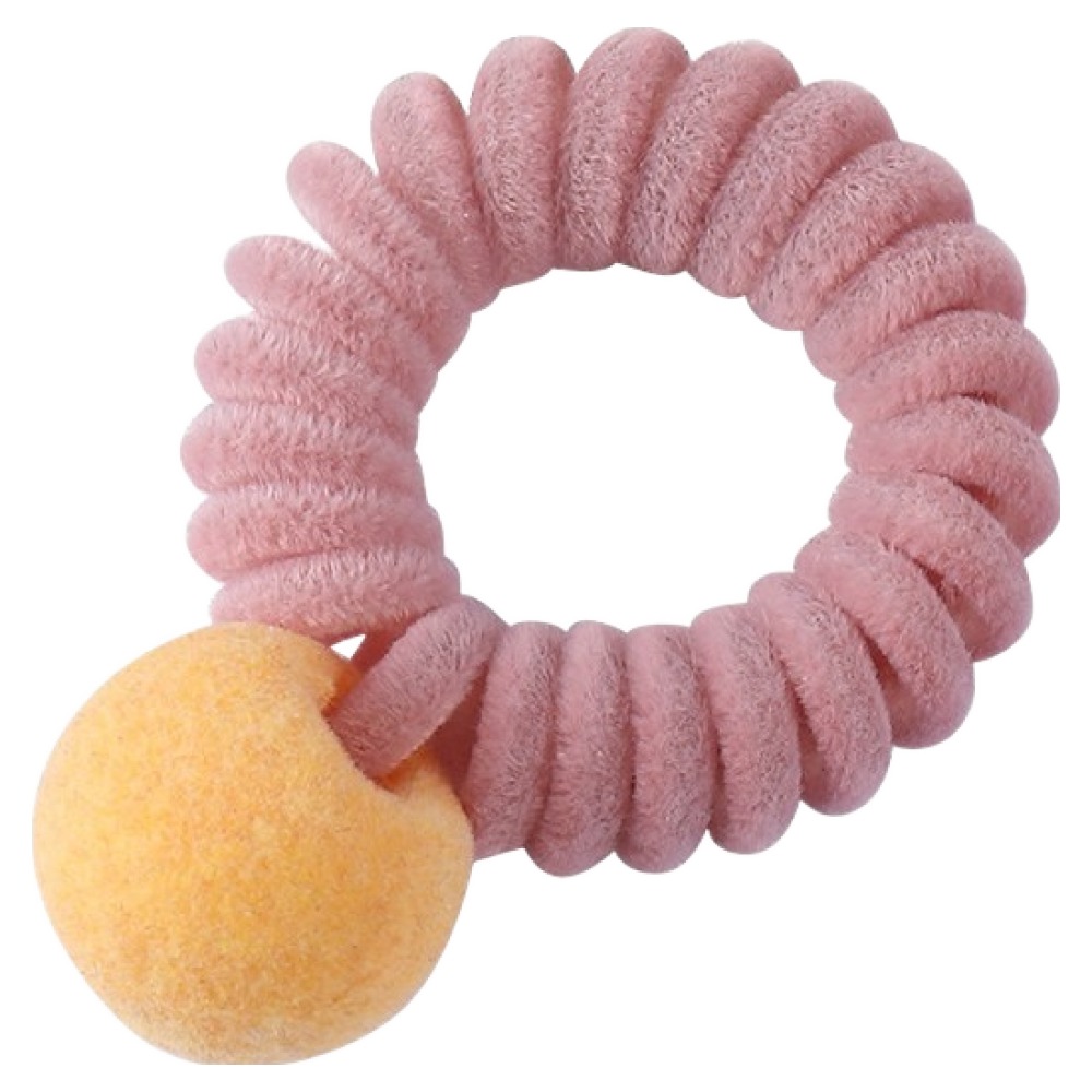 자국남지않는 방울 코튼 스프링 전화선 헤어끈 3,990원