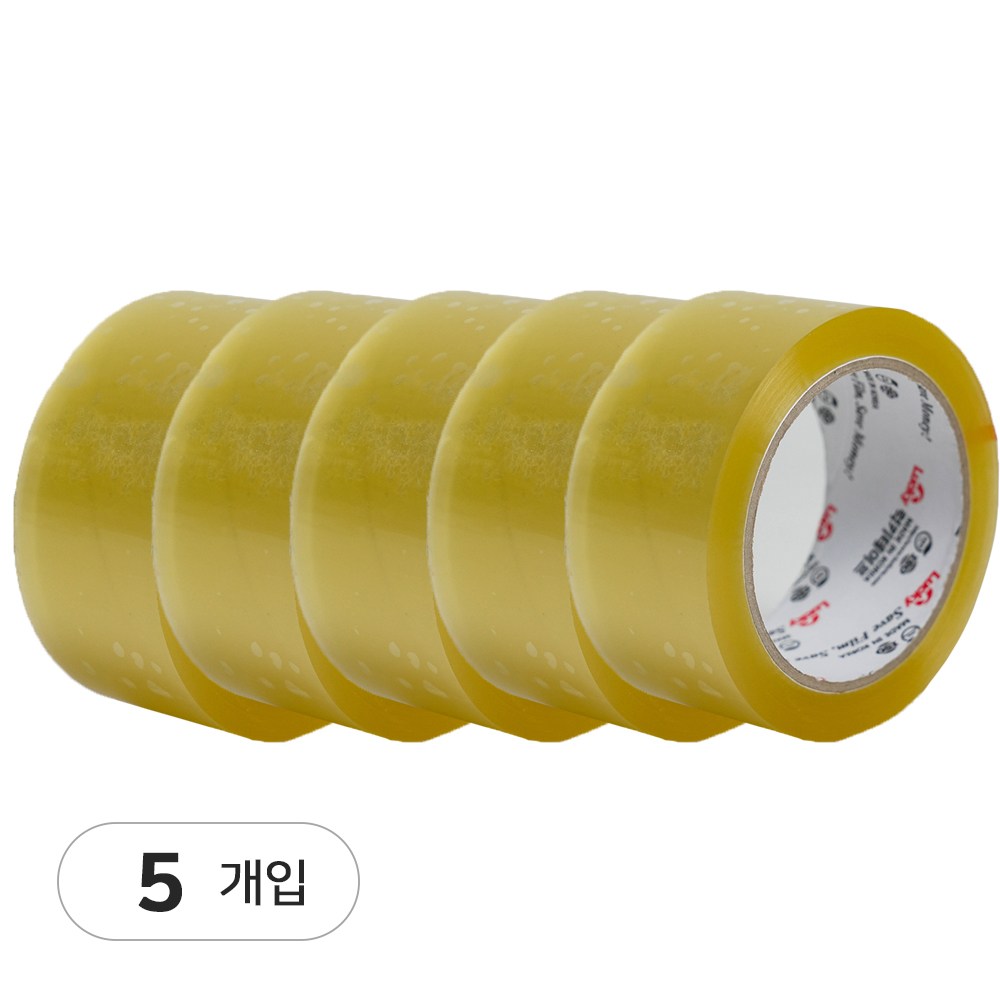 이레원 투명 박스테이프 48mm x 80m 포장용 OPP 9,900원