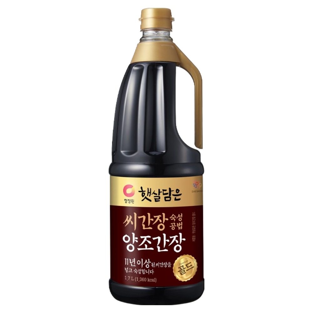 햇살담은 씨간장 숙성 양조간장 골드, 1.7L, 1개 10,500원