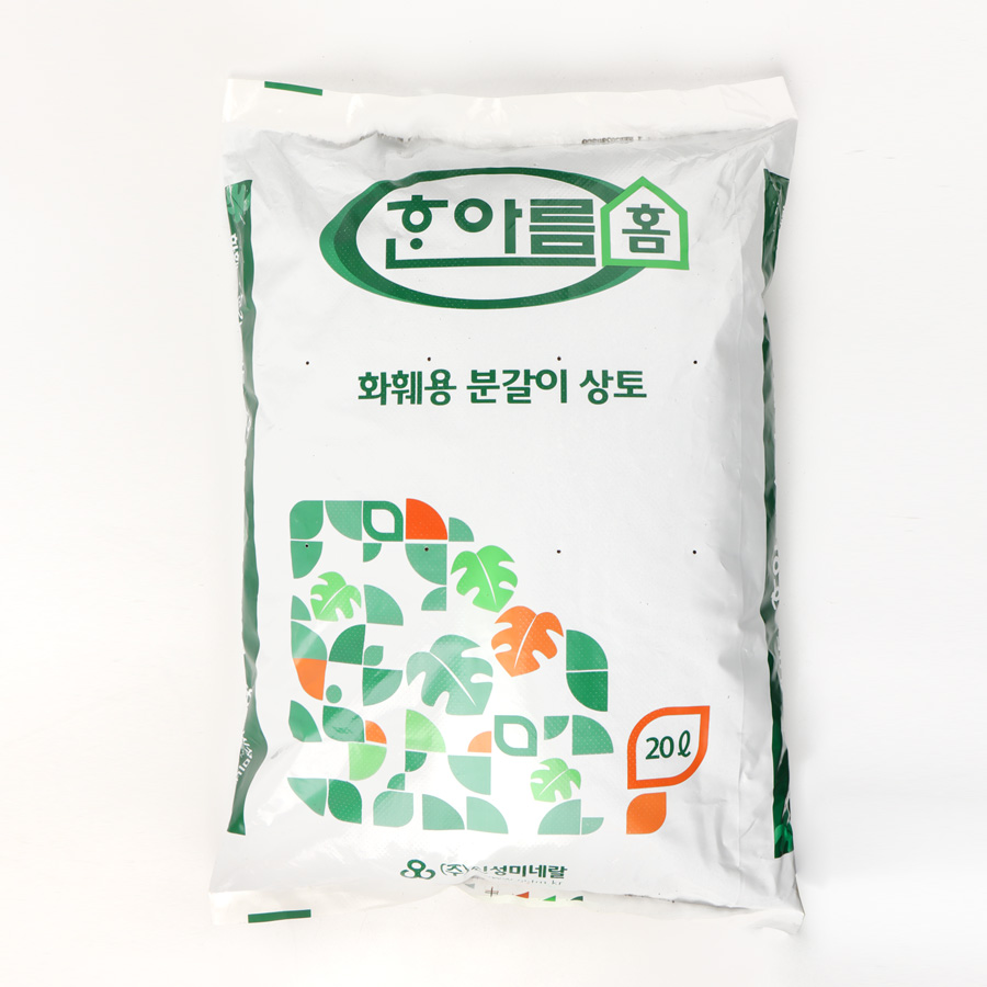 갑조네 한아름홈 20L 원예용상토 분갈이흙 마사토 피트모스 펄라이트 배양토 14,100원