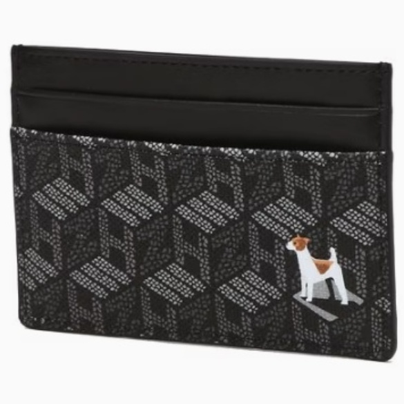 헤지스, 캐릭터배색 로고패턴 소가죽 카드지갑 (선물포장) 51,860원