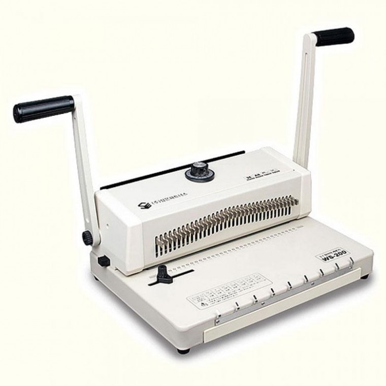 제본기 삼은 제본기WS-200 와이어링제본기 3대1 바인딩 바인더 천공 핀수조절제본기 462,060원