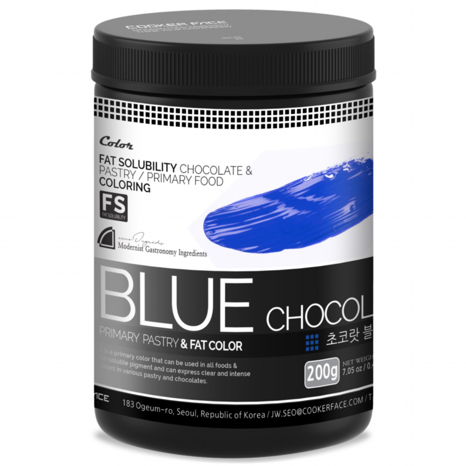 초코랏 컬러 블루 200g /초콜렛(유지)전용 지용성 색소 (파우더타입) 95,000원