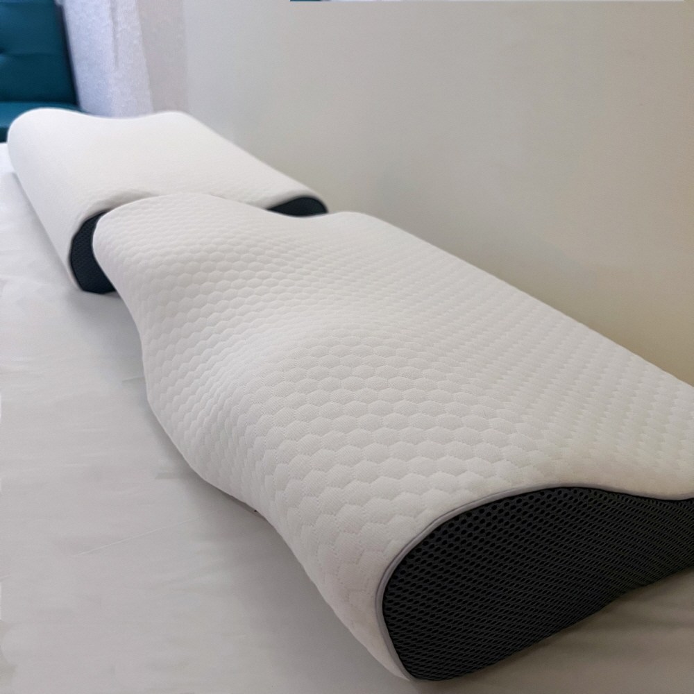 리빙폴리오 프리미엄 기능성 초고밀도 메모리폼 낮은 경추 목 베개, 1개 42,000원