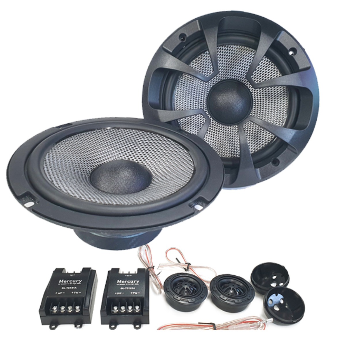 [NEW] 머큐리 스피커 신형(165C-4옴 ) 6.5인치 멀티스피커 차량 바이크 오토바이-좌/우 2개 1셋트, 1개 90,000원