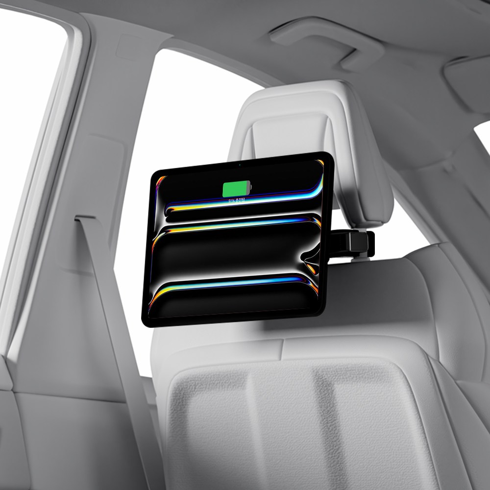 니케 Carfit Charge 아이패드 차량용 무선충전 마그네틱 거치대, 프로 12.9 (3/4/5/6세대), 그레이지 139,000원