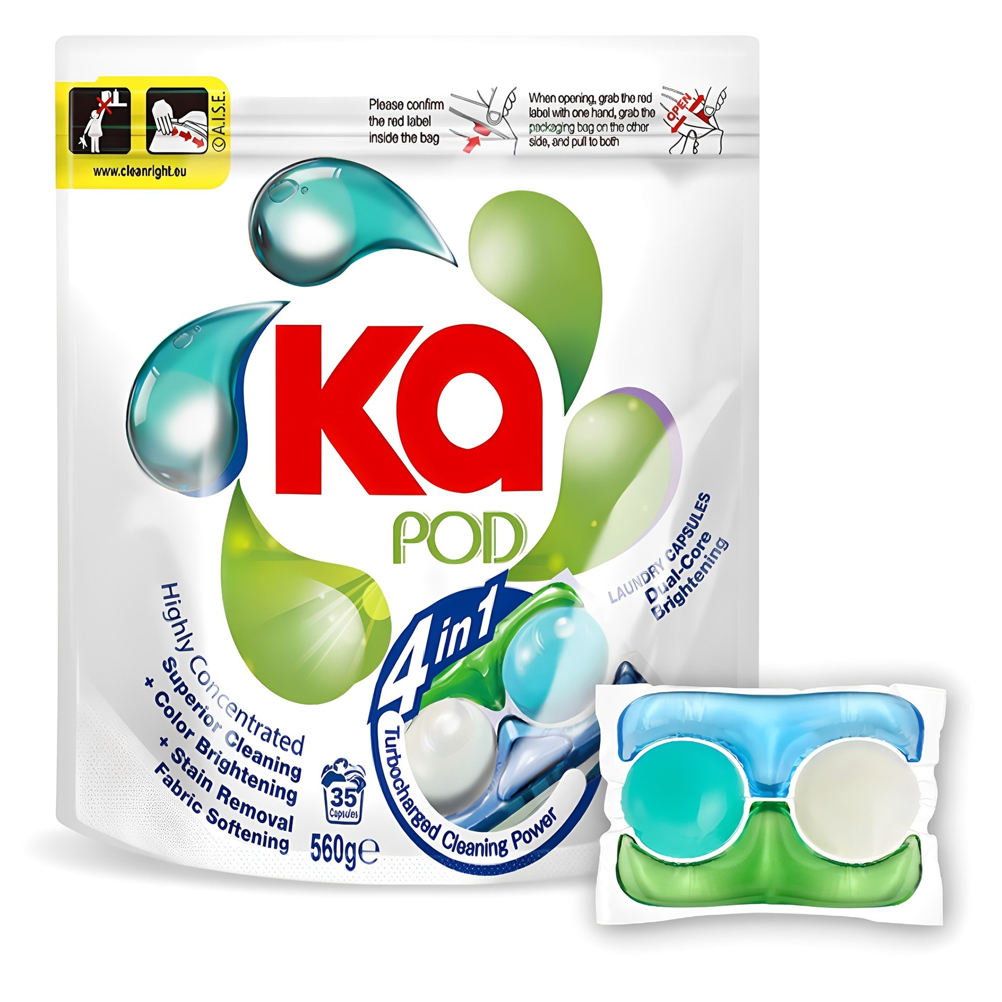 카포드 센트라린 듀얼코어 캡슐세제, 35개입, 1개 14,620원