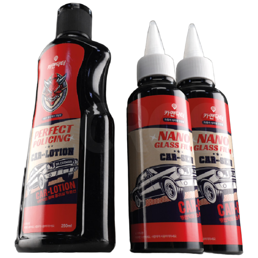 [인포벨]TV홈쇼핑정품 애드크로스 카맨닥터 나노 유리막 광택 코팅제 흠집제거 스크래치제거 왁스 코팅제 29,900원
