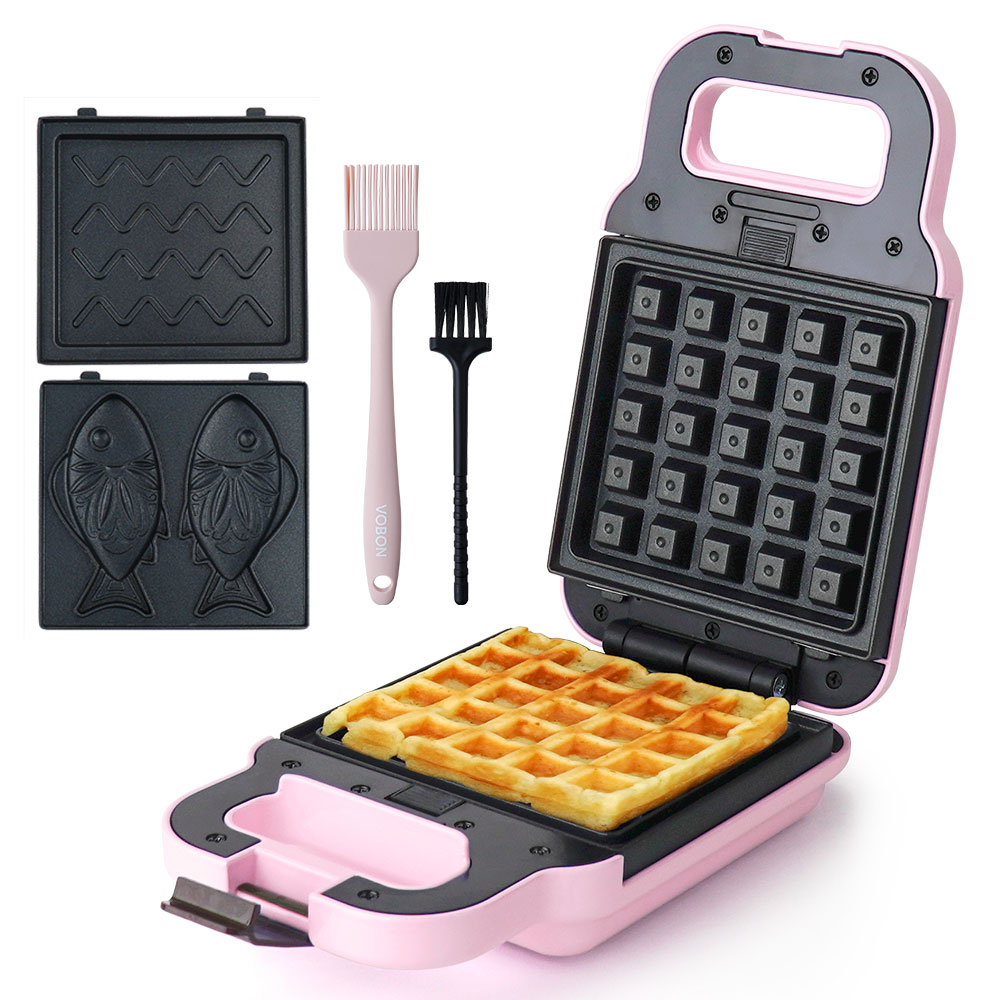 보본 크로플 와플 샌드위치메이커, VB-SM03PK 핑크 34,900원