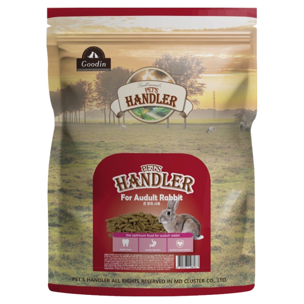 펫츠핸들러 큰토끼 성토 토끼사료, 700g, 1개 3,250원