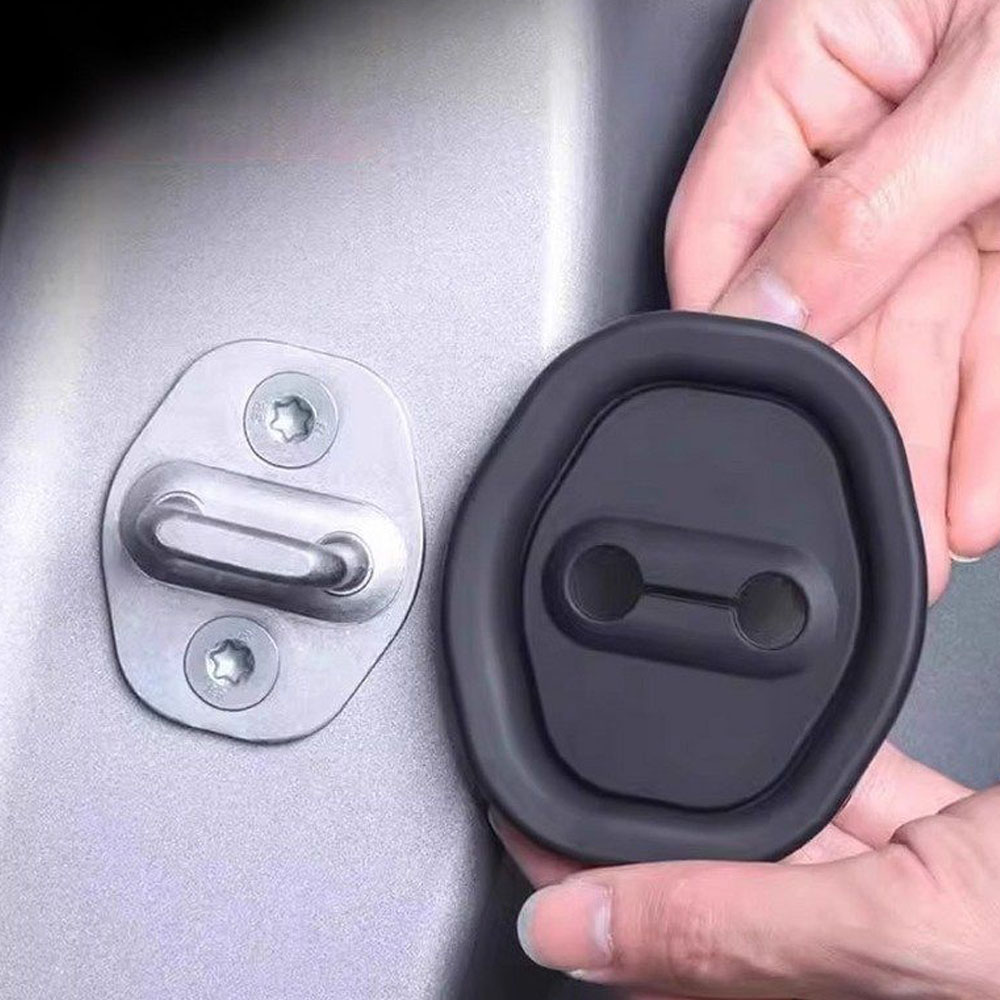 4p 자동차 도어 쿠션 차량 충격 흡수 문쾅 방지 실리콘 커버 가드, 화이트4p, 2세트, 현재가 8,700원