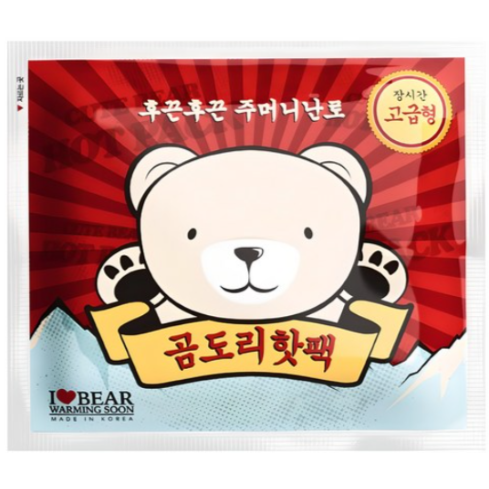 곰도리 국내생산 포켓용 핫팩 고급형 90,400원