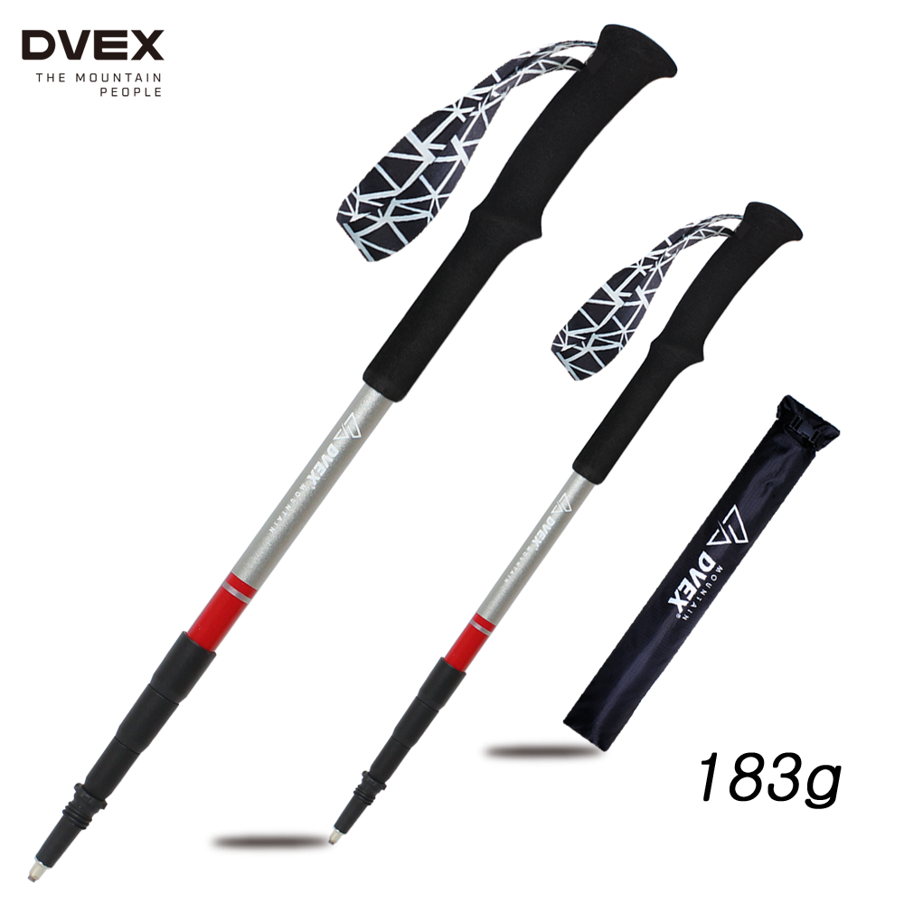 디벡스 초경량 183그램 4단 등산스틱 2개1세트 44,900원