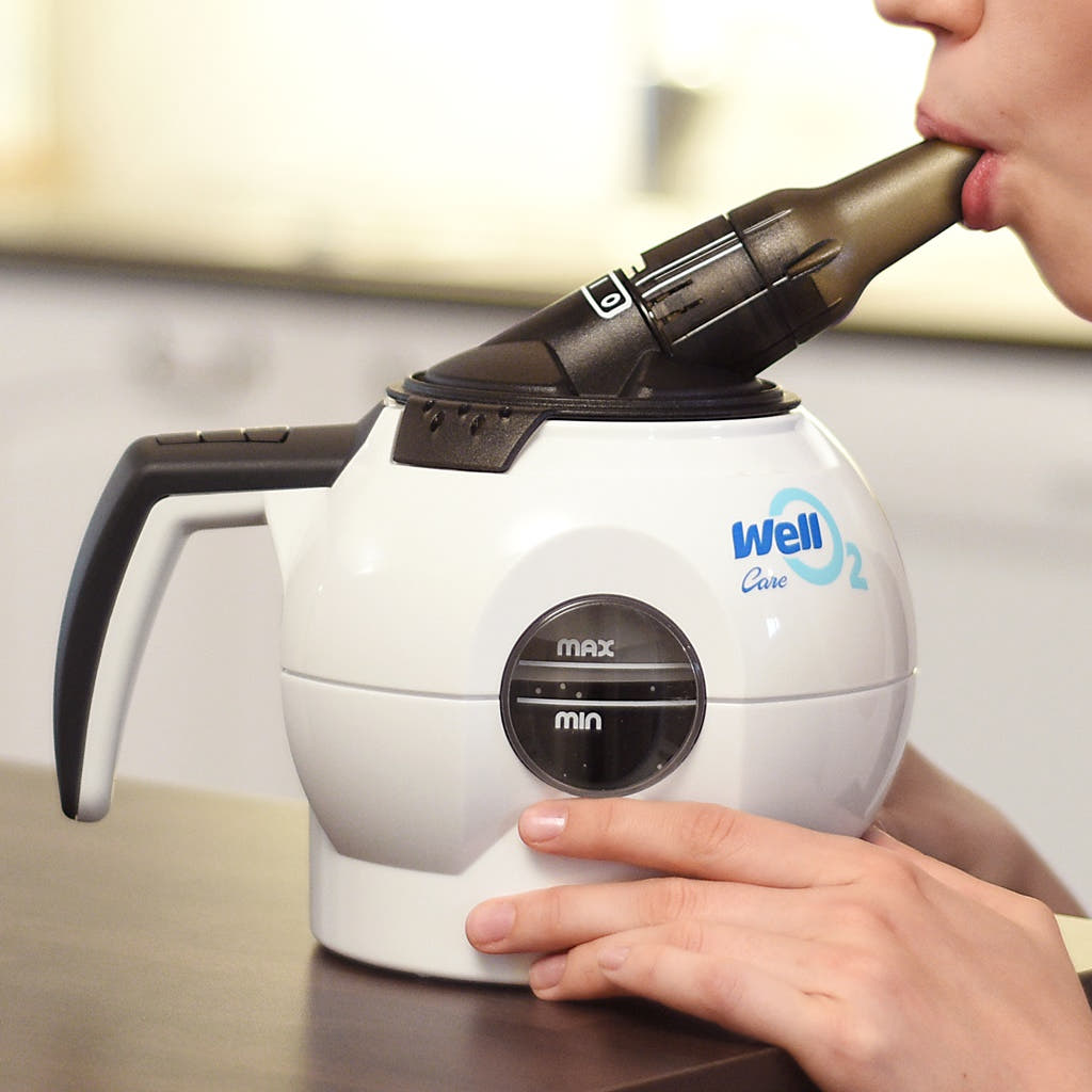 웰오투 호흡운동기 | 폐활량증대, 횡경막강화, 폐운동, 호흡재활, 코호흡, 코/폐정화, 성대보호, 웨스트햄 선수 호흡훈련용, 1개 356,000원