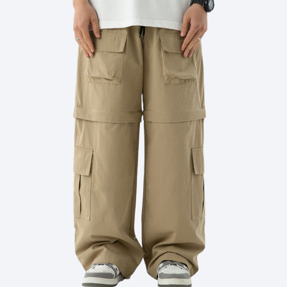 에치케이 빅포켓 루즈핏 바지 와이드 카고 팬츠 더블 레이어 빅포켓 31,900원