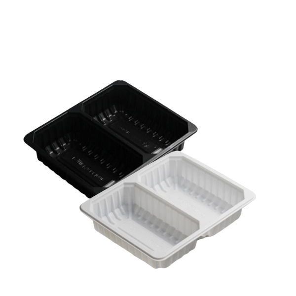 고밀폐 실링용기 2칸 23195-2B(230x190xH50mm) / 백색 600개(2319시리즈) 90,900원