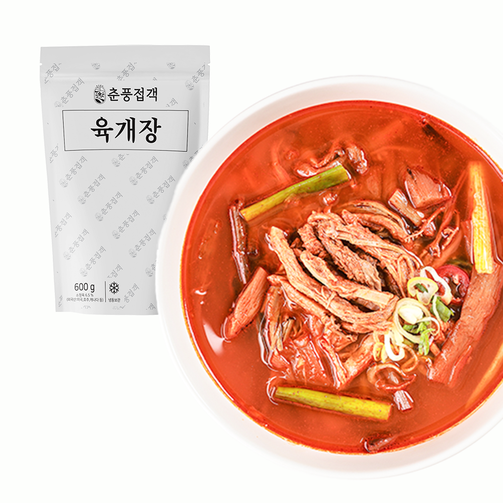 춘풍접객 육개장 600g 식당용 고급 육개장, 1개, 600g 4,300원