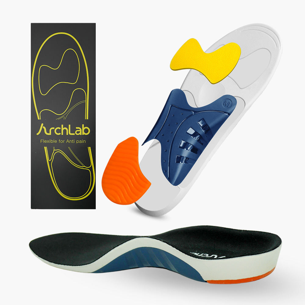 아치랩 족저근막염 실리콘 젤리 쿠션 기능성 깔창 인솔, 1개 27,500원