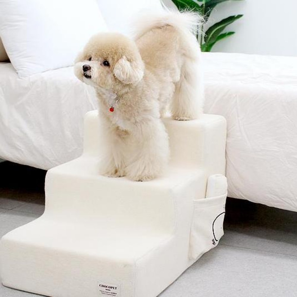 초코펫하우스 오가닉 스텝 강아지 계단 국산 펫스텝, 1개, 화사한 아이보리 31,900원