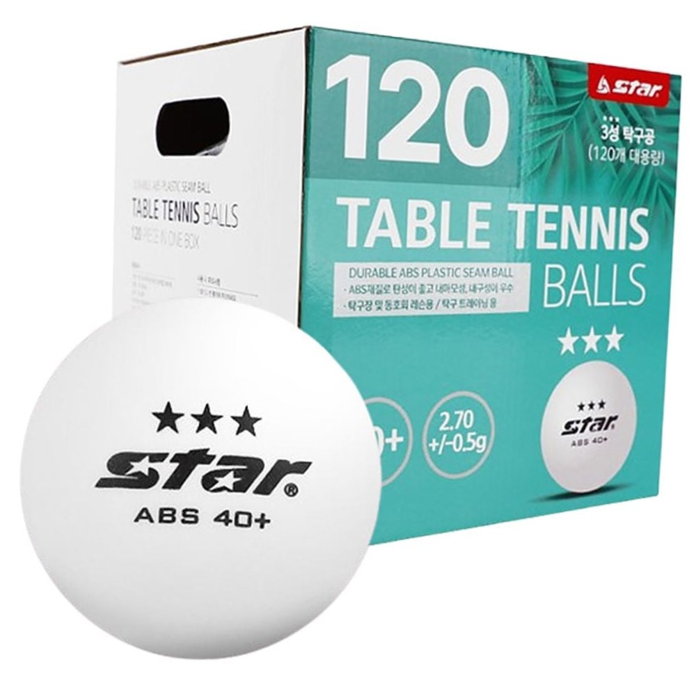 3성 탁구공 40mm 벌크 화이트 120개입 대용량 경기 레슨 연습용 120개 38,000원